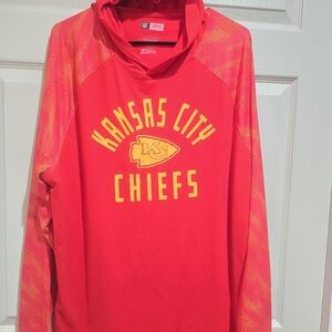 Kansas City Chiefs Mens Red Hoodie